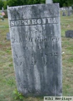 Sophronia Rowell Woolley