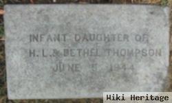 Infant Daughter Thompson