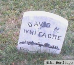 David H Whitacre