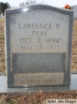 Lawrence W. Peay