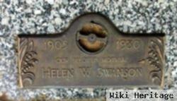 Helen W Swanson