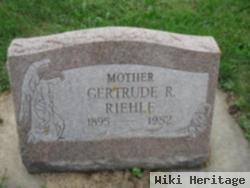 Gertrude R Riehle