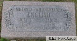 Mildred Twila Greene English