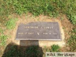 Gertrude J Lukus