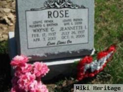 Jeannette Irene Mossman Rose