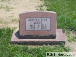 Dorothy Alice Dunlap Mccoy