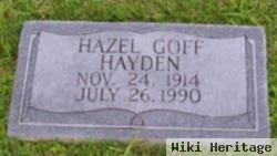 Hazel Goff Hayden