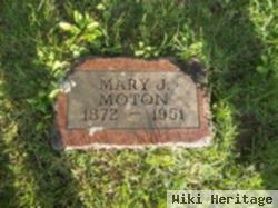 Mary Jane Snilling Moton