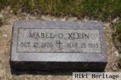 Mabel O Klein