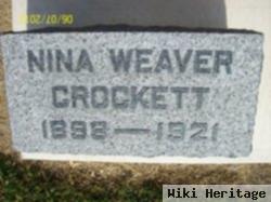 Nina Wesley Weaver Crockett