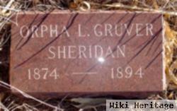 Orpha L. Gruver Sheridan