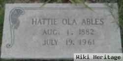 Hattie Ola Ables