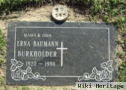 Erna Baumann Burkholder