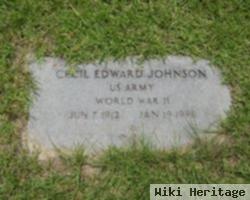 Cecil Edward Johnson