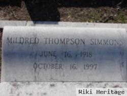 Mildred Thompson Simmons