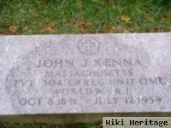 Pvt John J Kenna