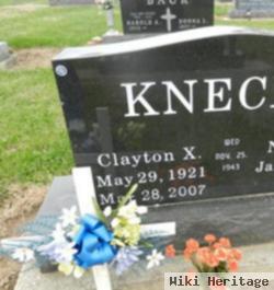 Clayton Xavier "bud" Knecht