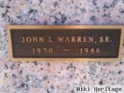 John L Warren, Sr