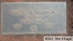 Floyd Walter Munson