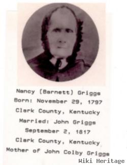 Nancy Barnett Griggs