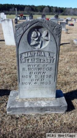 Martha L. Weathersby Norwood