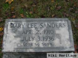 Mary Lee Sanders