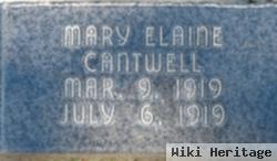 Mary Elaine Cantwell