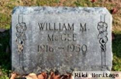 William Myers Mcgee