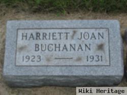 Harriett Joan Buchanan