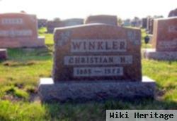 Christian H "chris" Winkler