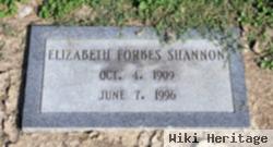 Nan Elizabeth Forbes Shannon