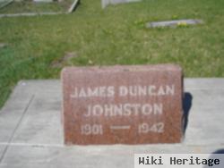 James Duncan Johnston