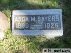 Adda Melissa "addie" Baugh Sayers