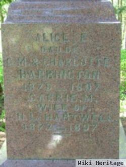 Alice E. "allie" Harrington