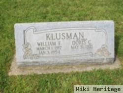 William F Klusman