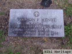 Vernon F Wendt