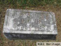 Alexander S Lewis