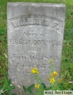 Willard F Cornell