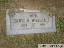 Beryl R Mcclugage