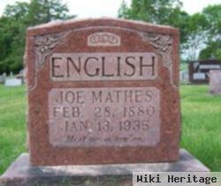 Joe Mathes English