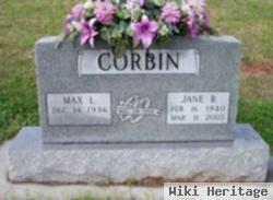 Jane B Corbin