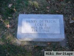 Henry Detrich Ecker