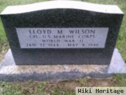 Lloyd M Wilson