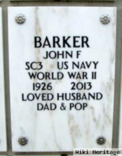 John F Barker