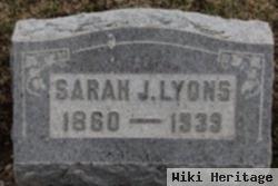 Sarah J. Lyons