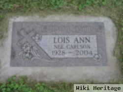 Lois Ann Carlson Huddleston