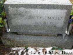 Betty J Miller