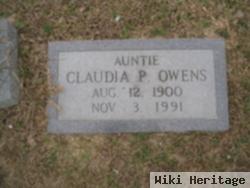 Claudia P Owens