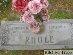 Leonard W Rhule