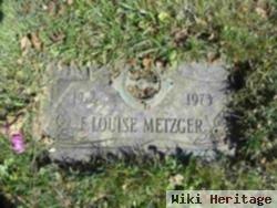 E Louise Timbrell Metzger